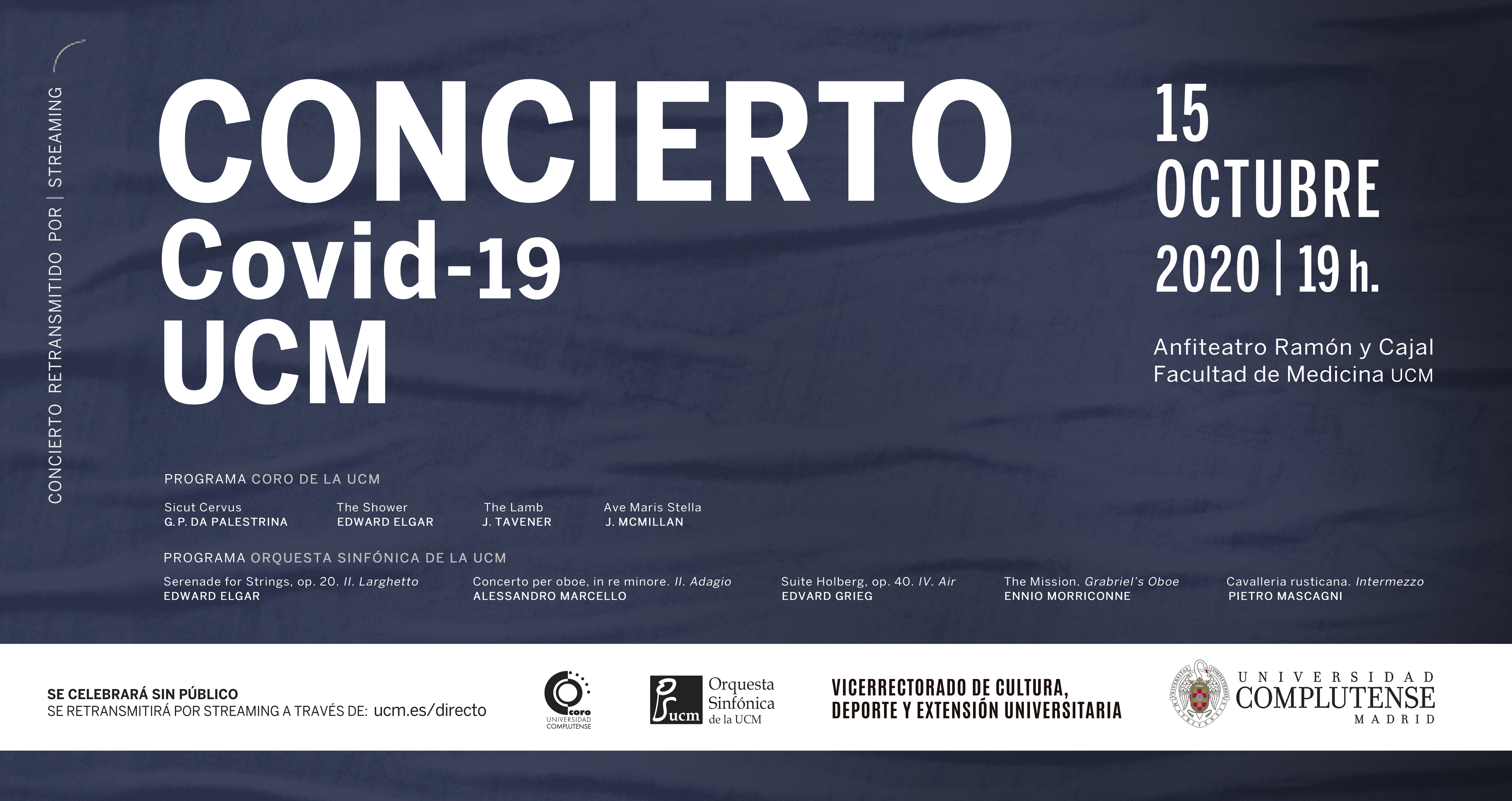 Concierto Covid-19 UCM